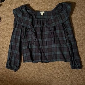 J.crew plaid shirt